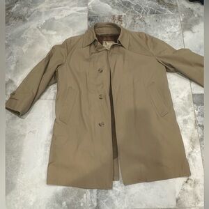 London Fog Brown Fleece Lining